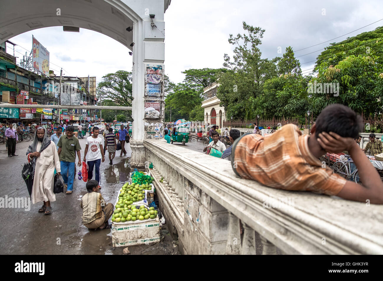 Persone, volti e storie dal Bangladesh Foto Stock