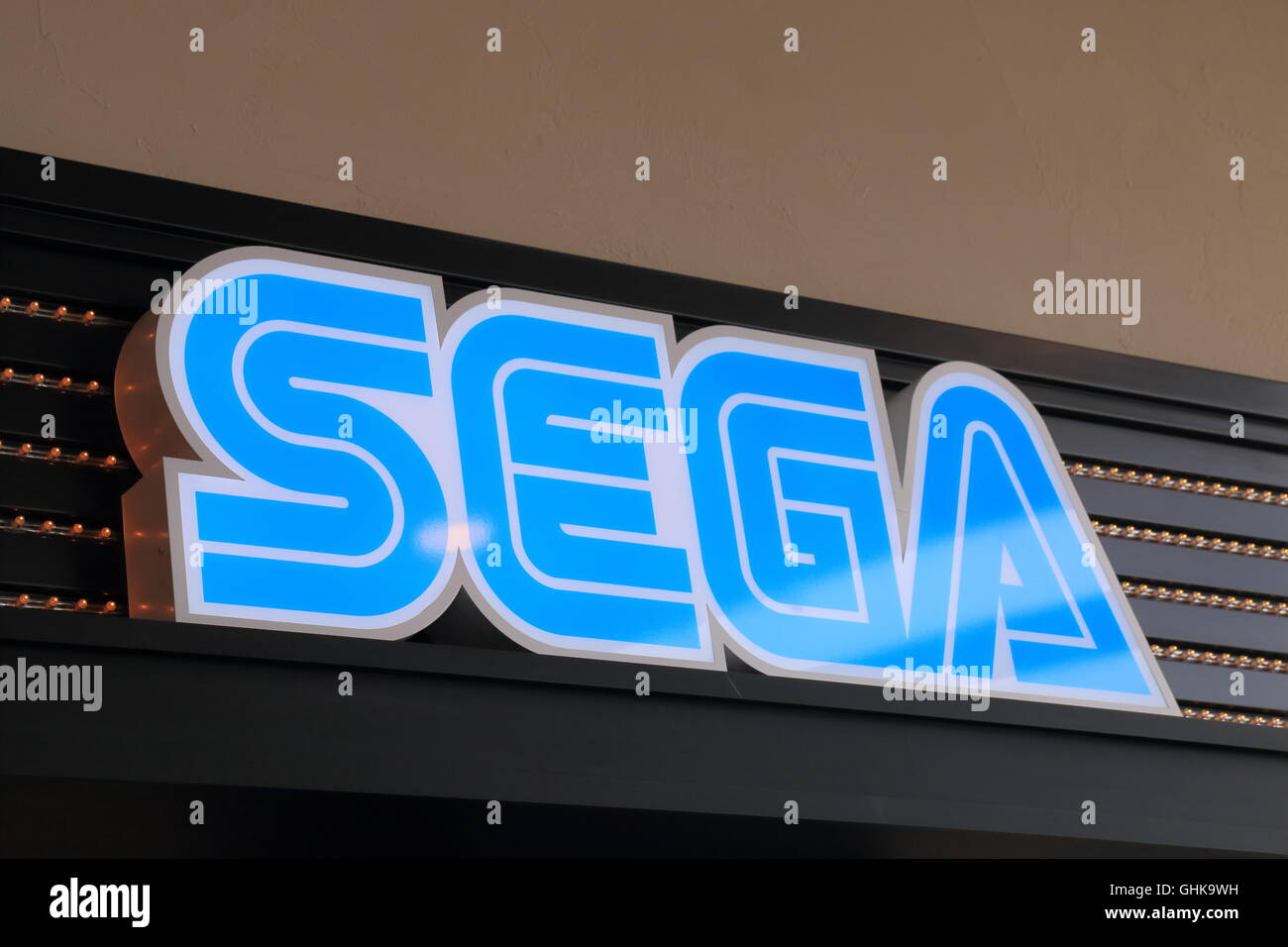 SEGA, una multinazionale giapponese video game developer publisher e lo sviluppo hardware società con sede a Tokyo Foto Stock
