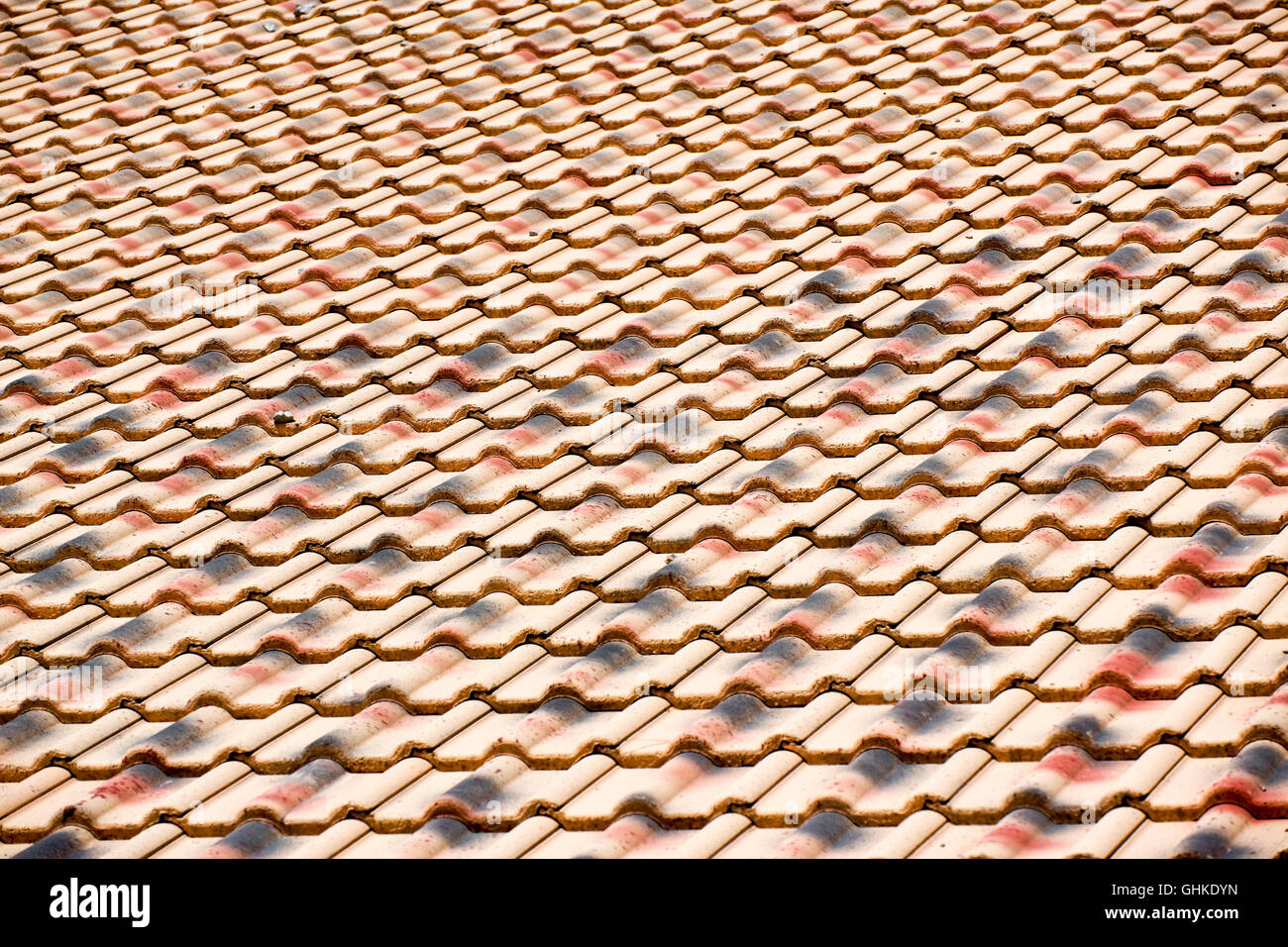 Le tegole di texture Foto Stock