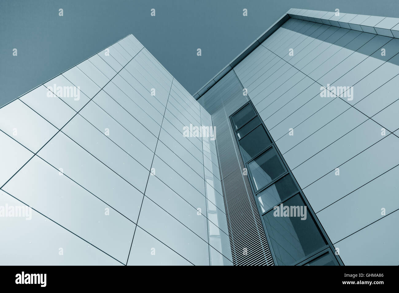 Edificio industriale esterno Foto Stock