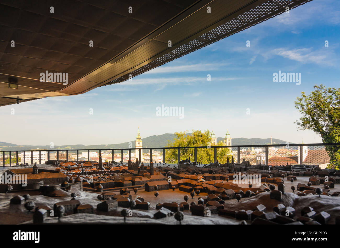Linz: città modello presso il Museo del Castello, Austria, Oberösterreich, Austria superiore, Zentralraum Foto Stock