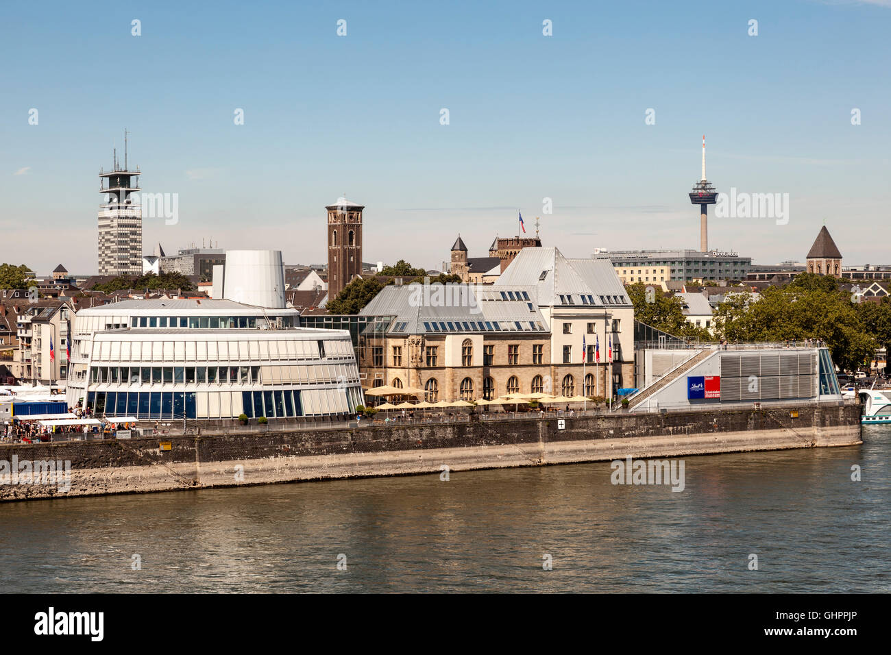 Il museo del cioccolato nella città di Colonia. Renania settentrionale-Vestfalia, Germania Foto Stock