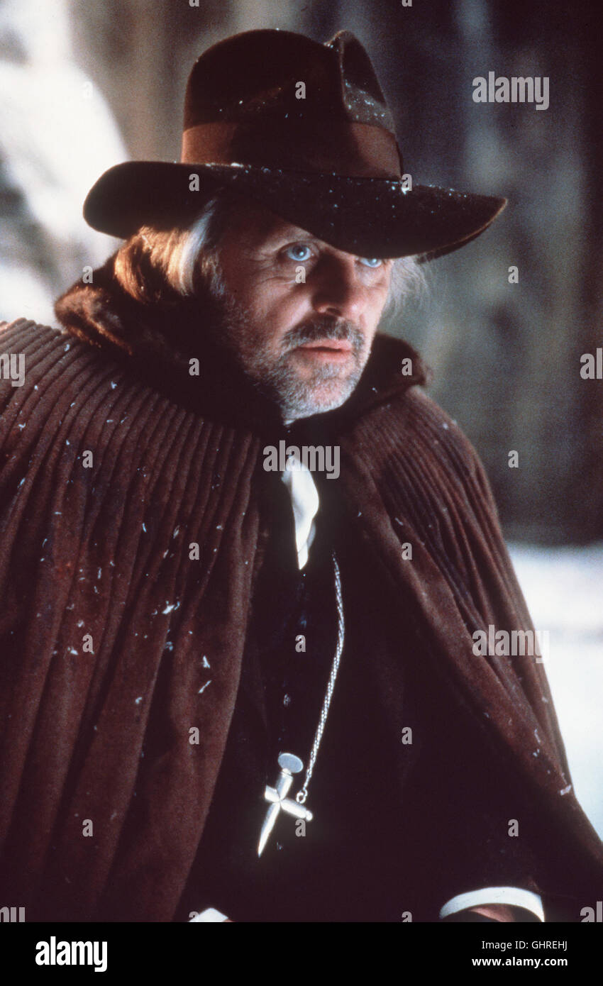 BRAM Stoker Dracula del dottor Van Helsing (Anthony Hopkins) möchte dem  Treiben des Draculas ein für allemal ein Ende setzen... Regie: Francis Ford  Coppola aka. Bram Stoker Dracula del Foto stock -