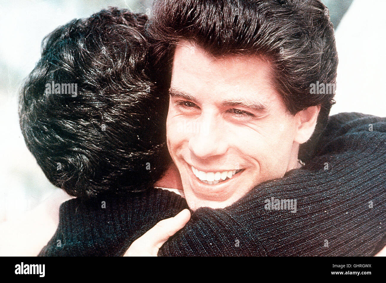 Nur Samstag Nacht - Ein 19jähriger Verkäufer aus Brooklyn sucht a circuizione cricca und als Tänzer in Diskotheken Selbst-bestätigung, ehe er, durch einen Unfall aufgerüttelt, dieses Milieu hinter sich läßt und ins 'viel bessere Leben', nämlich nach Manhatten, geht. Bild: John Travolta Regie: John Badham aka. La Febbre del sabato sera Foto Stock