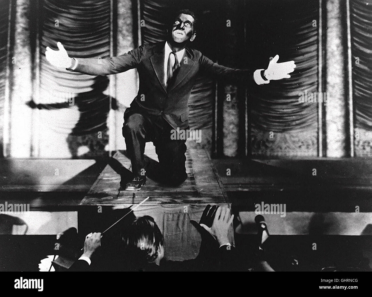 DER JAZZSÄNGER la cantante jazz USA 1927 - Alan Crosland AL JOLSON - Jakie Regie: Alan Crossland aka. Il Cantante Jazz Foto Stock