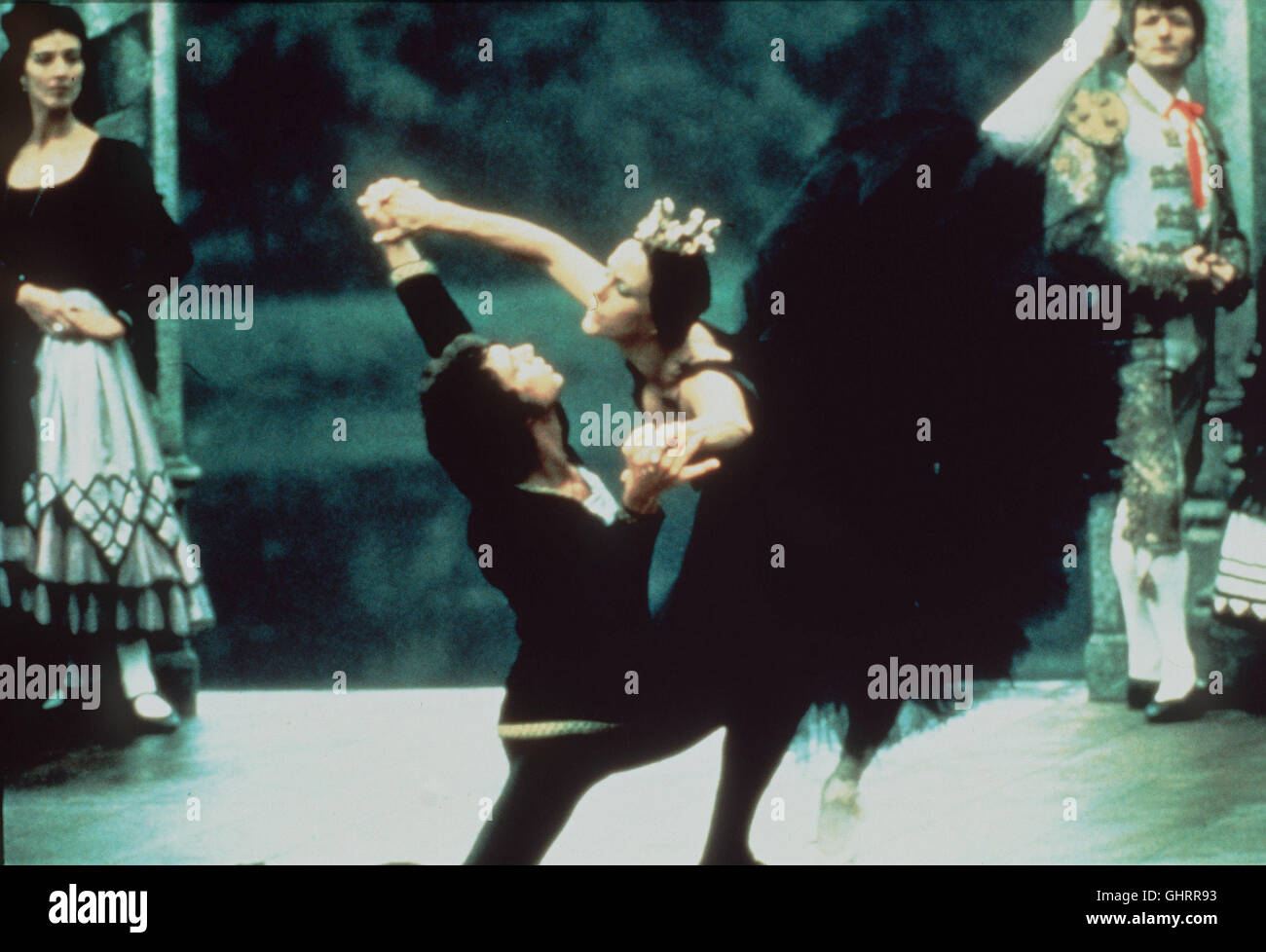Ciaicovskij - GENIE UND WAHNSINN- Szene aus 'Schwanensee'-balletto. Regie: Ken Russell aka. Gli amanti della musica Foto Stock