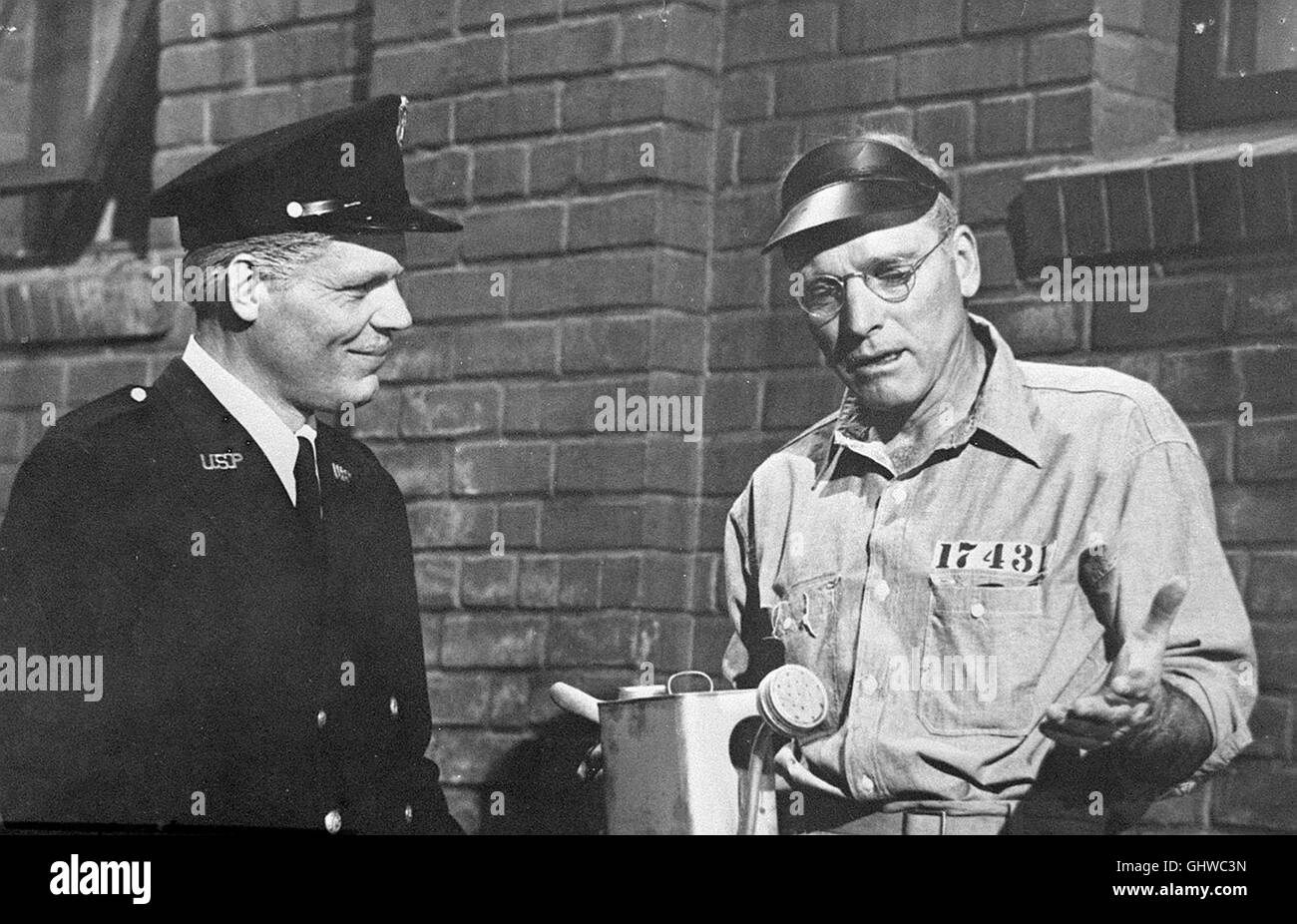 DER GEFANGENE VON ALCATREZ (Birdman of Alcatraz) USA 1961 SZENE MIT BURT LANCASTER Foto Stock