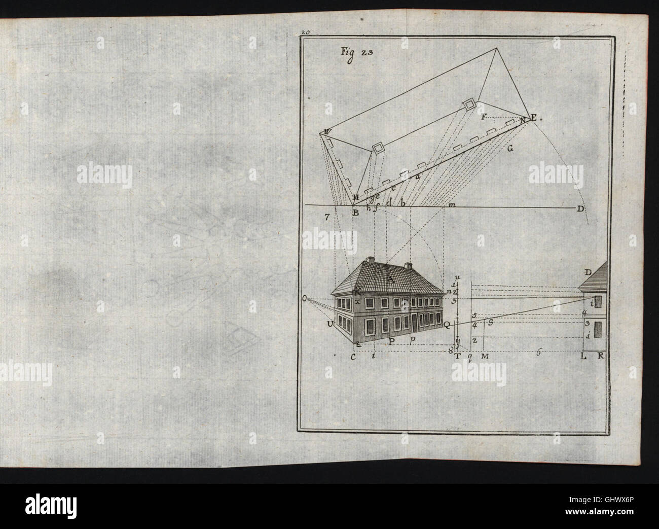 Questo lavoro del 1772, *Elemens de l'Architecture civile*, si concentra sull'architettura civile e il suo uso da parte della cavalleria del Royal College di Thérèse, discutendo elementi di progettazione e costruzione per applicazioni militari. Foto Stock
