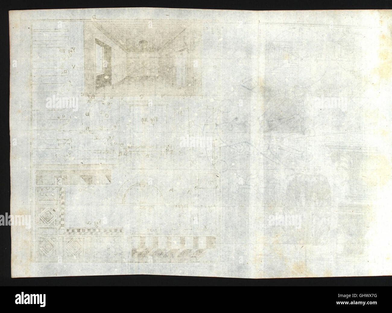 "Éléments de l'Architecture civile" (1772) è un trattato sull'architettura civile progettato per gli studenti del Royal College di Thérèse, che descrive i principi e gli stili di architettura per uso educativo nel XVIII secolo. Foto Stock