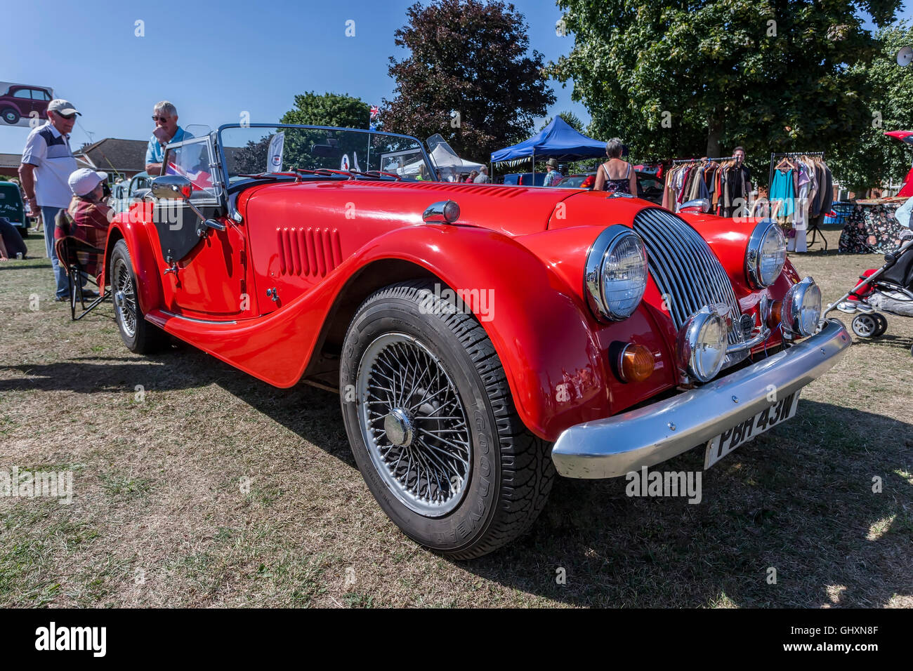 Morgan rossa 4. Foto Stock