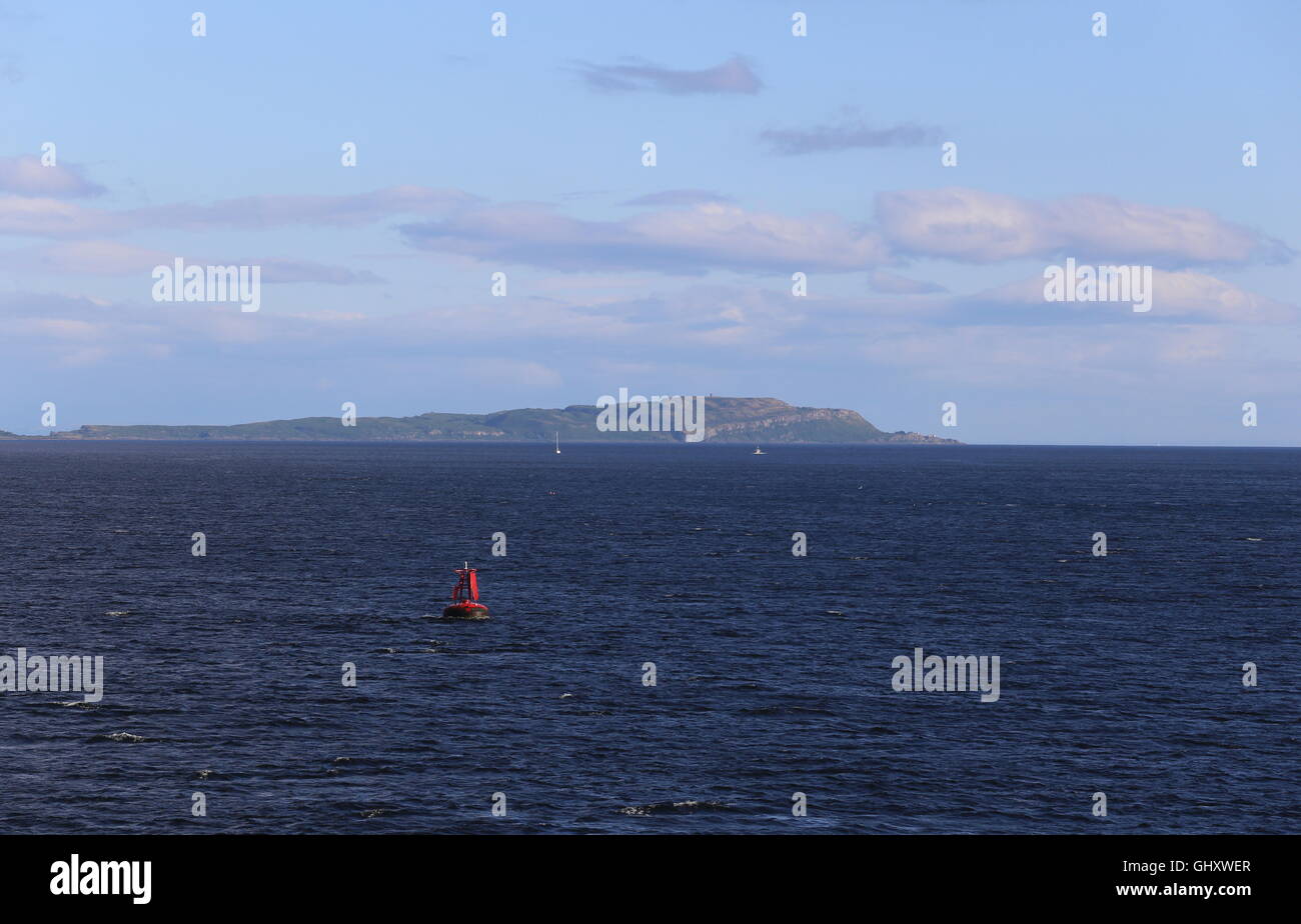 Isola di little Cumbrae Firth of Clyde Scozia Agosto 2016 Foto Stock
