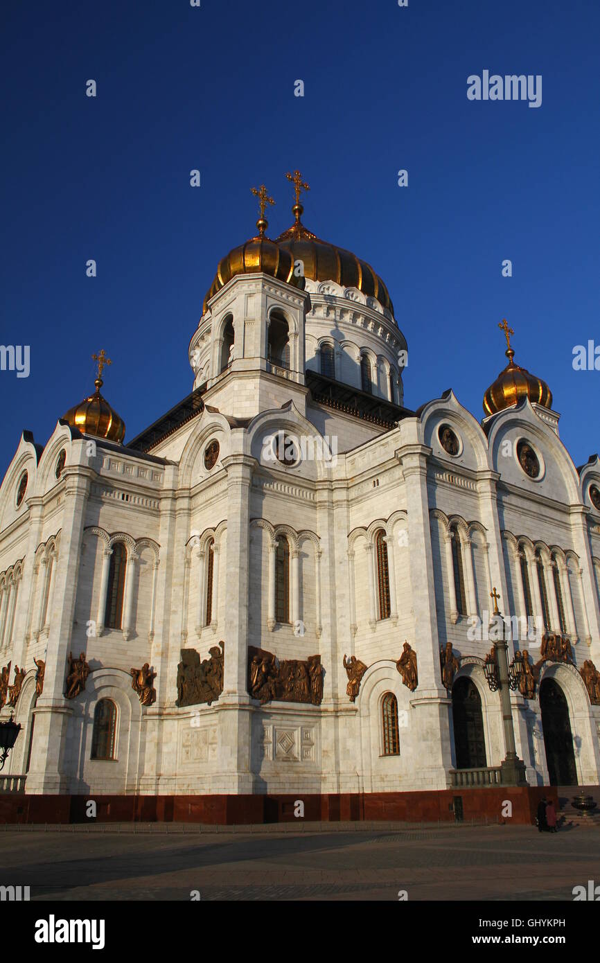 La Cattedrale di Cristo Salvatore. Russia, Mosca Foto Stock