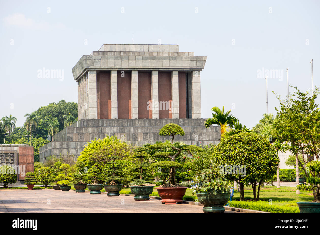 Mausoleo di Ho Chi Minh, Hanoi Foto Stock