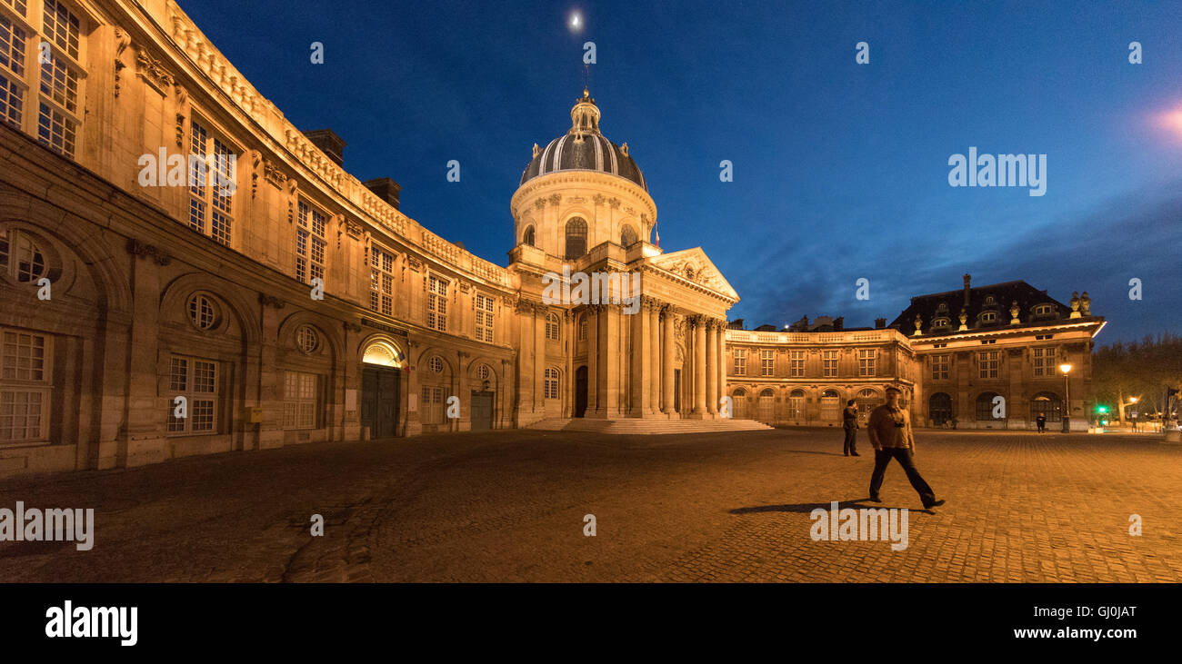 La figura al Acadamie des Beaux-Arts, Institut de France, Parigi, Francia Foto Stock
