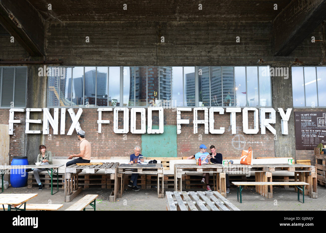 Il Fenix stabilimento alimentare a Rotterdam. Foto Stock