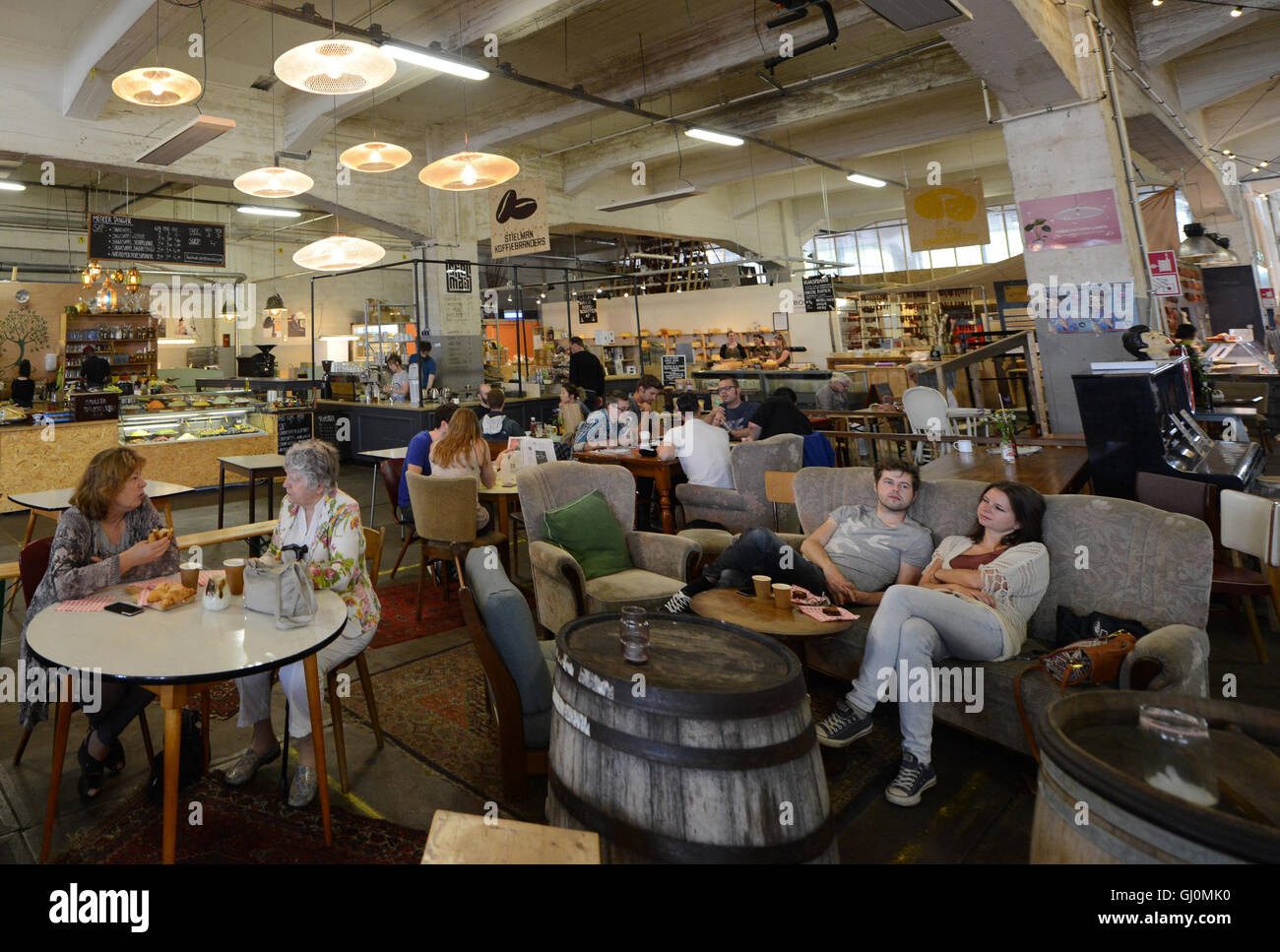 Il Fenix stabilimento alimentare a Rotterdam. Foto Stock