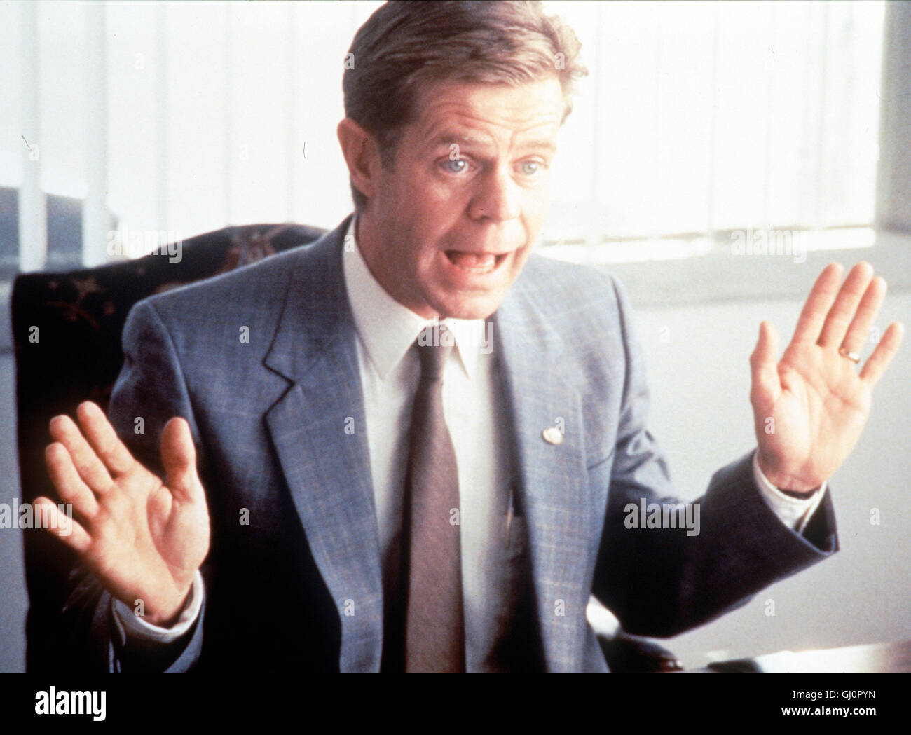 FARGO - BLUTIGER SCHNEE- Jerry Lundegaard (William H. MACY), ein glückloser Autoverkäufer, möchte seine Geldprobleme Lösen. Er deshalb heuert zwei Ganoven an die seine Frau kidnappen und vom reichen, jedoch geizigen Schwiegervater ein saftiges Lösegeld erpressen sollen. Ein piano più semplice, doch alles läuft schief. Regie: Joel Coen aka. Fargo Foto Stock