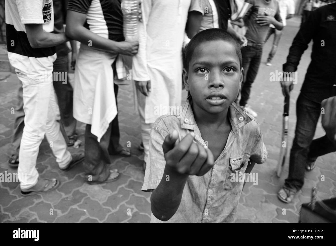 povertà Foto Stock