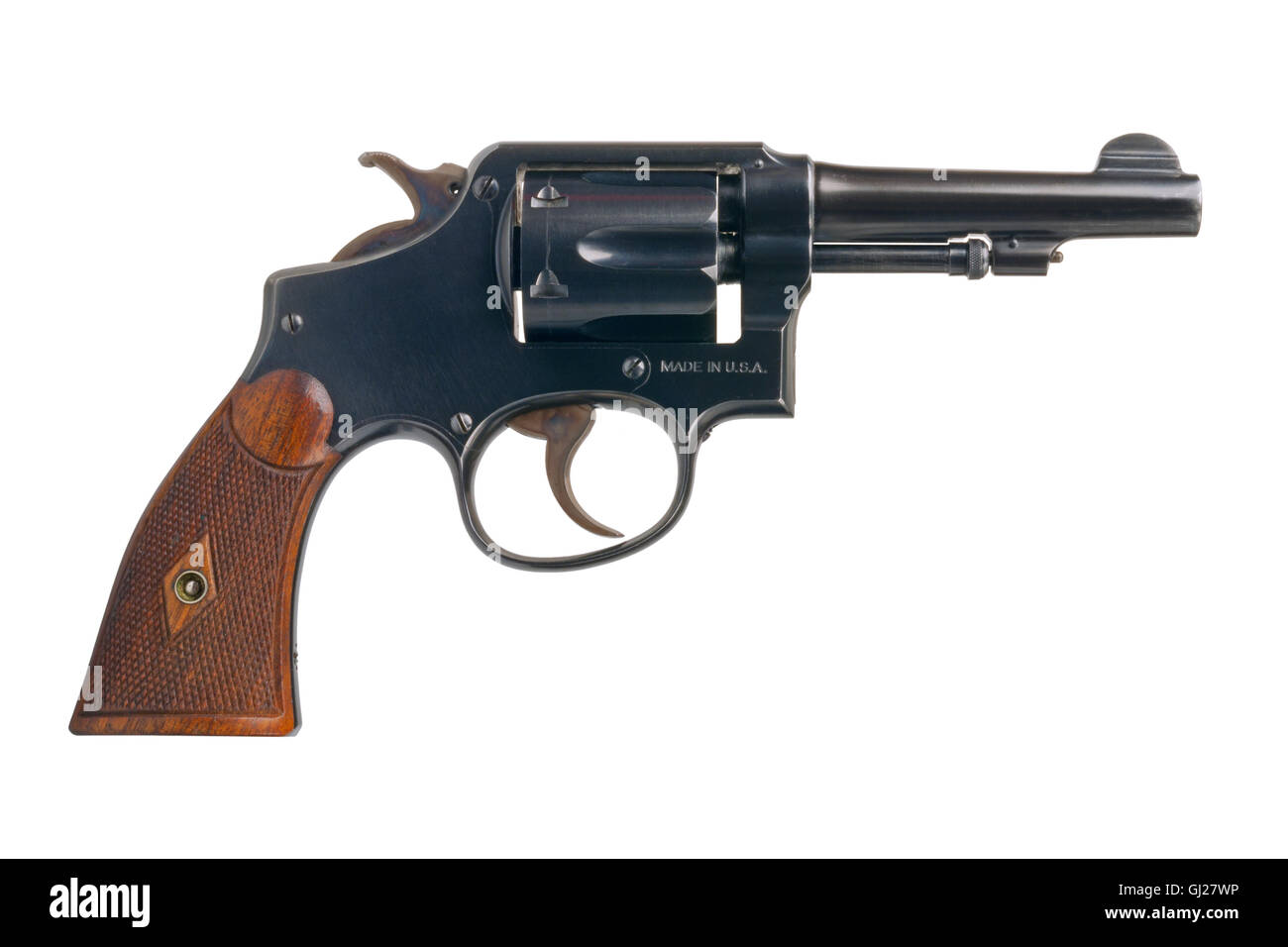 Un Americano classico revolver in .38 Special. Foto Stock