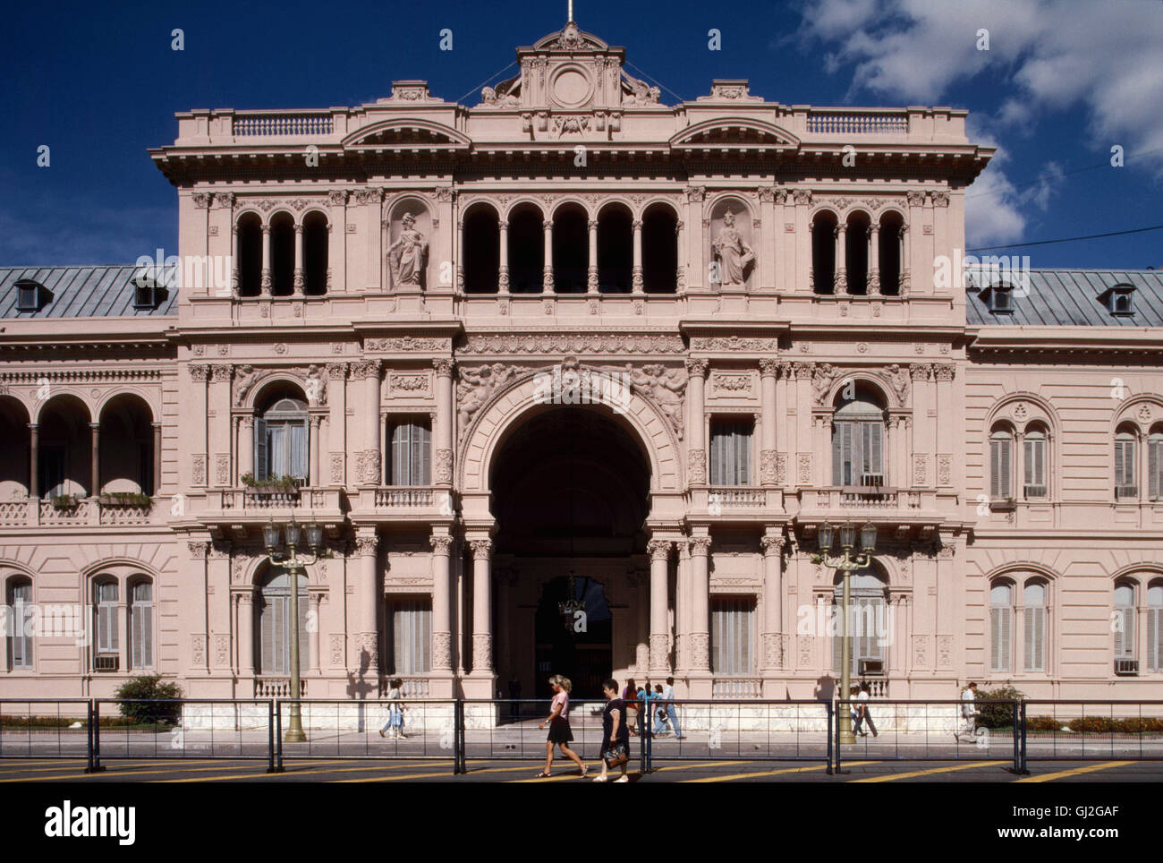 La casa rosada, 25 Plaza de Mayo, buenos aires, Argentina, Sud America Foto Stock