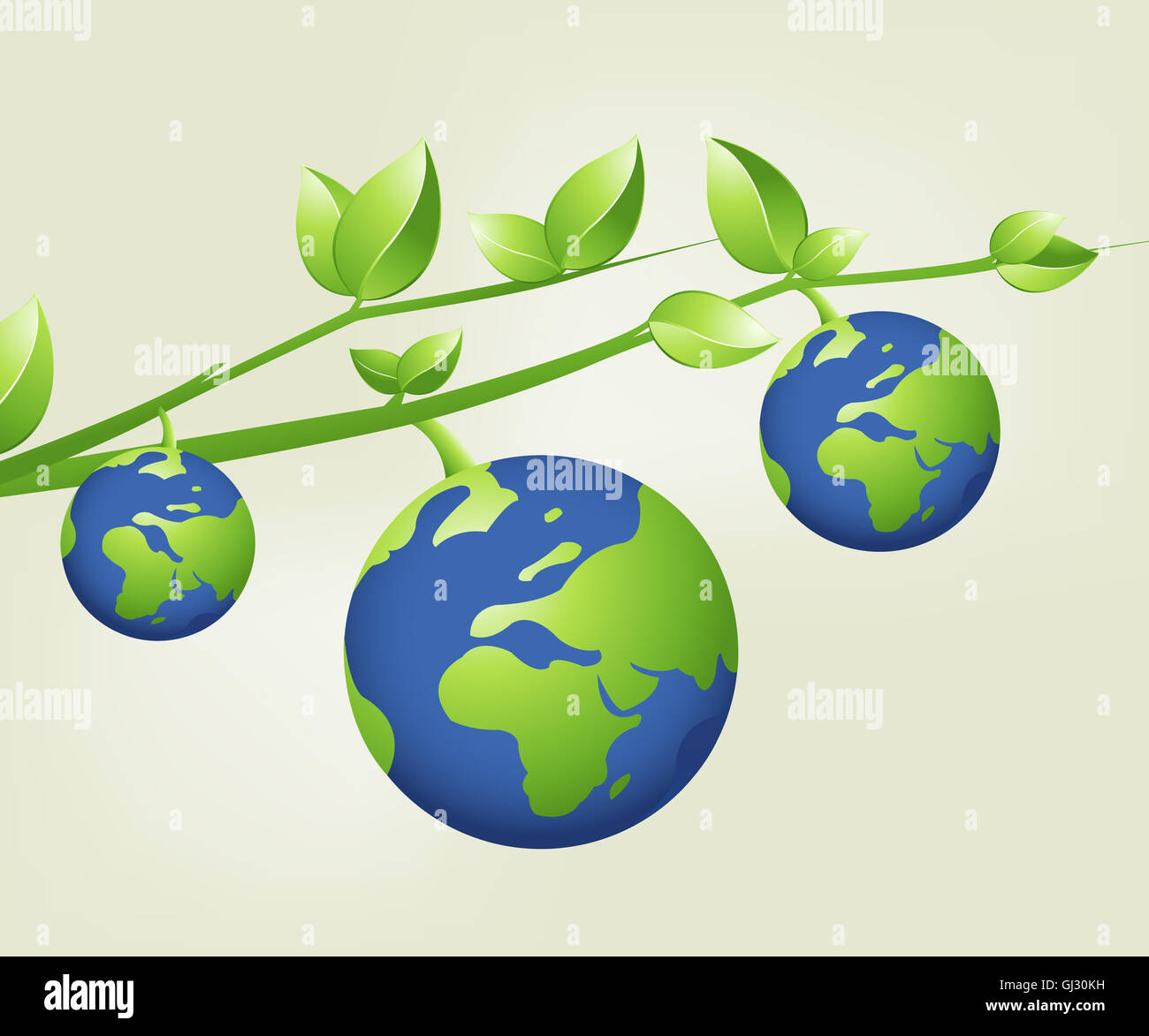 Illustrazione di business Foto Stock