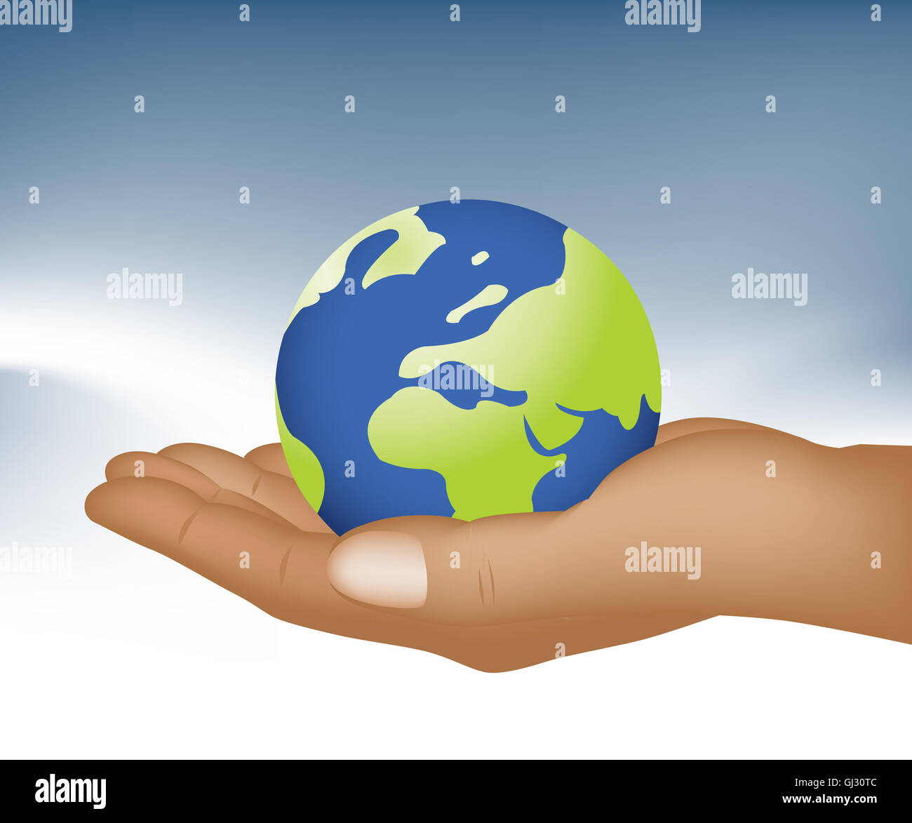 Background aziendale Foto Stock