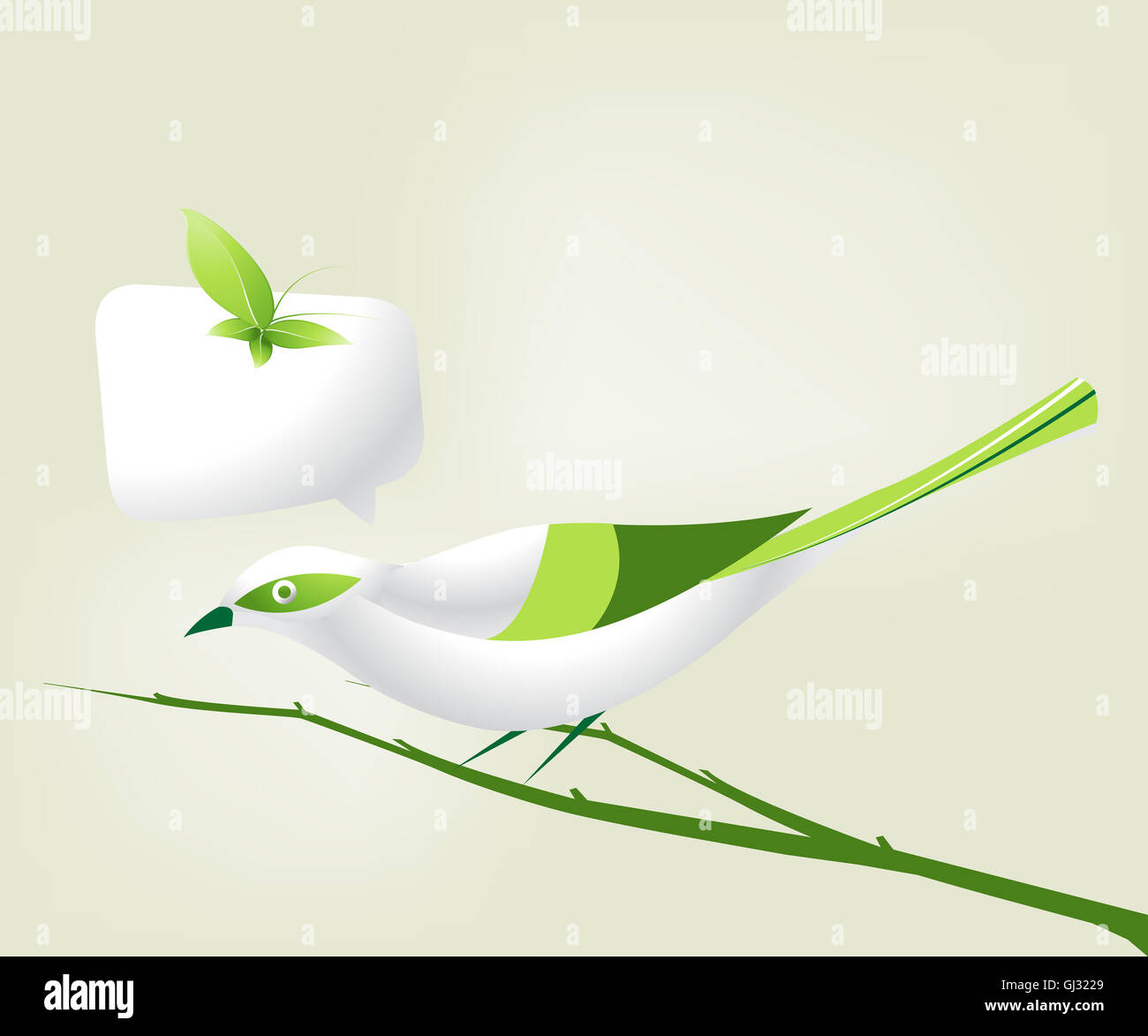 Concetto di ecologia Foto Stock