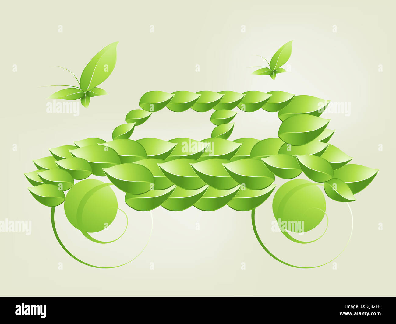 Concetto di ecologia Foto Stock