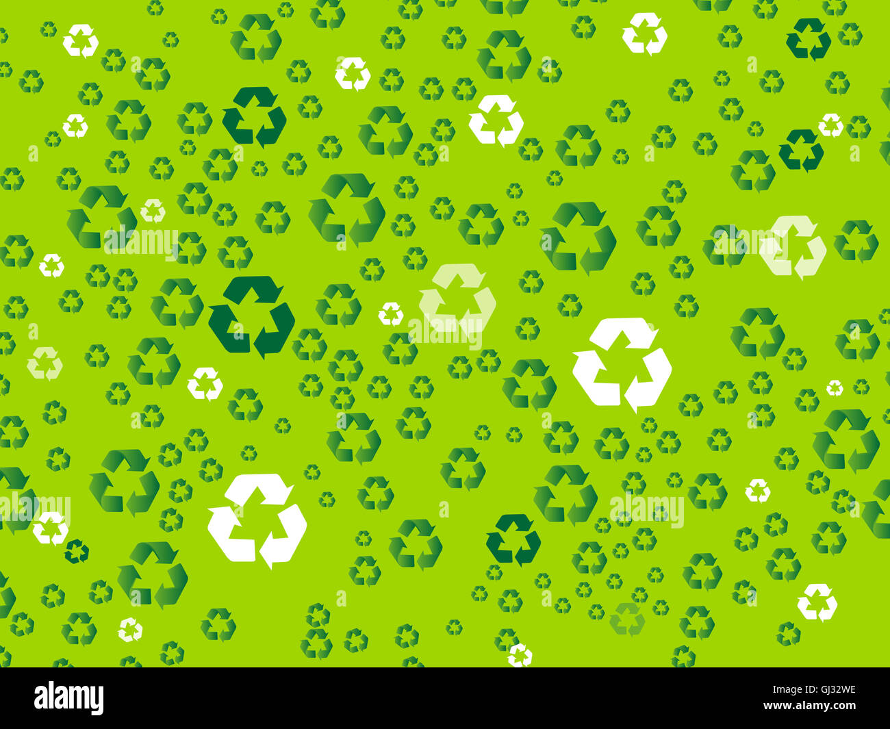 Concetto di ecologia Foto Stock