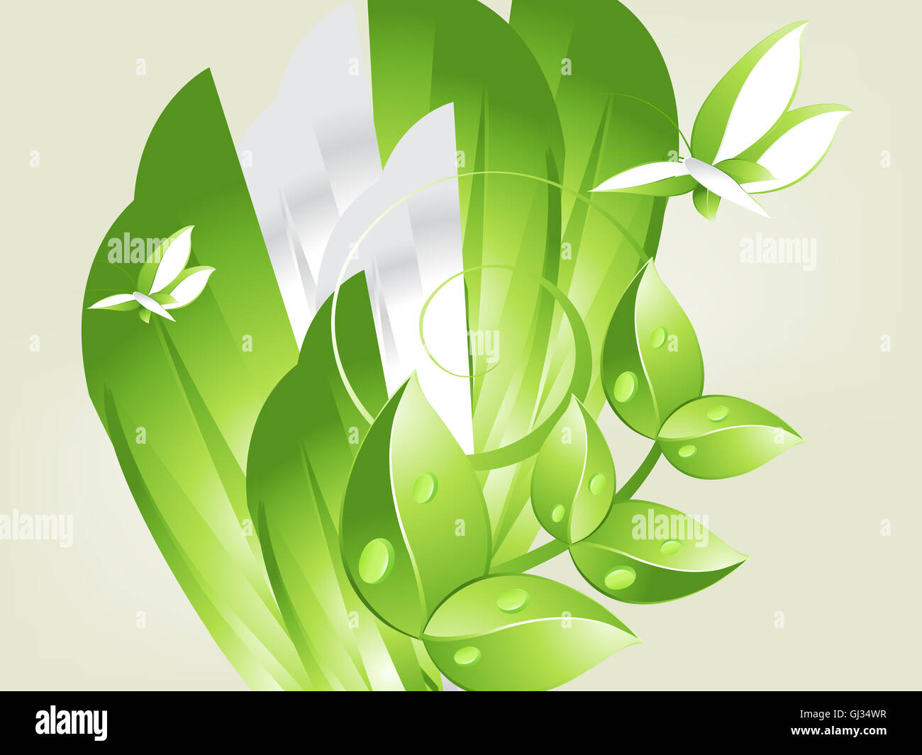 concetto di ecologia Foto Stock