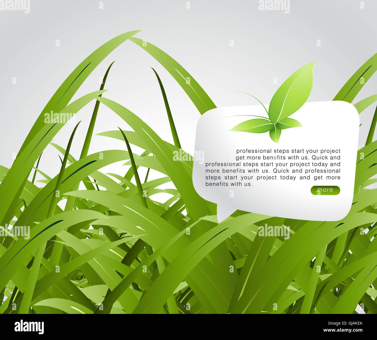 Concetto di ecologia Foto Stock