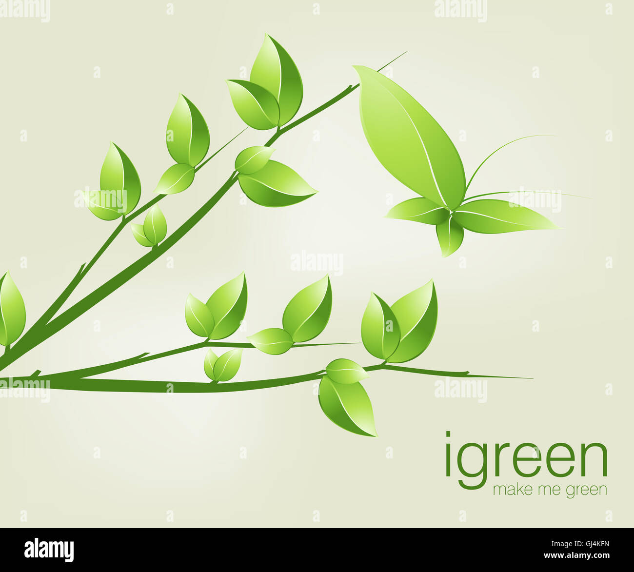 Concetto di ecologia Foto Stock