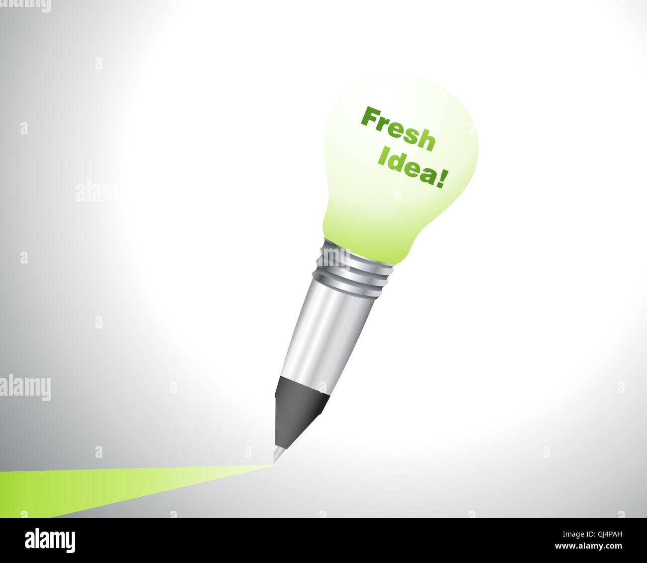 Lampada ad incandescenza Foto Stock