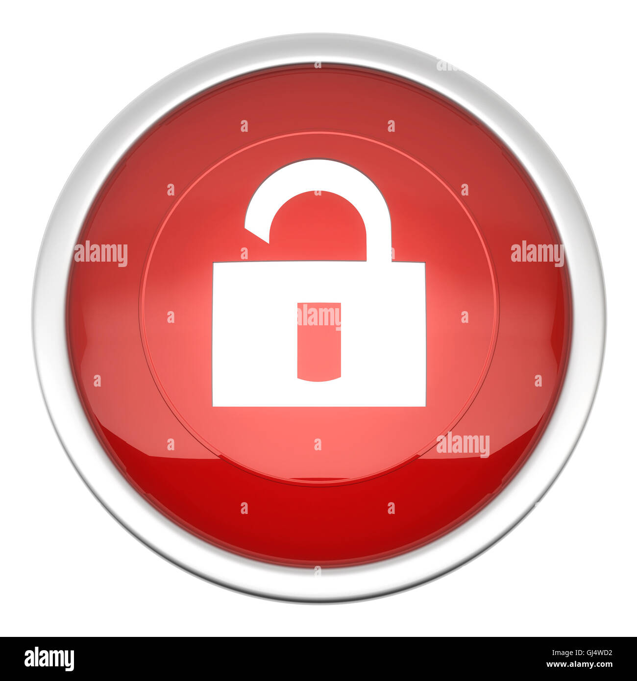 Lock Off icona Foto Stock