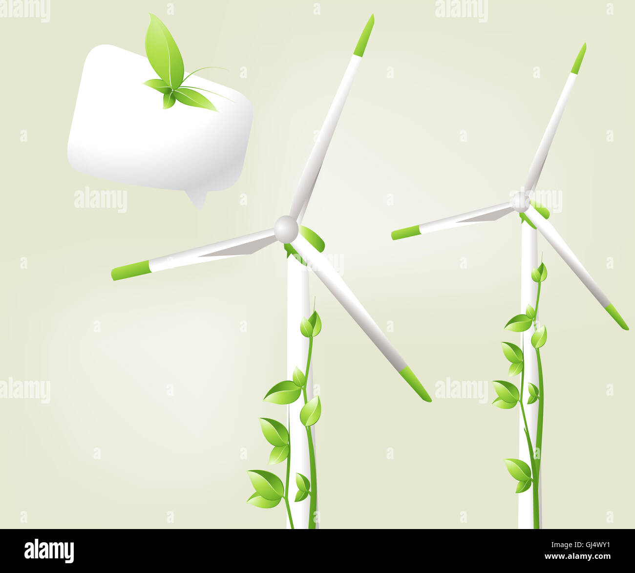 Concetto di ecologia Foto Stock