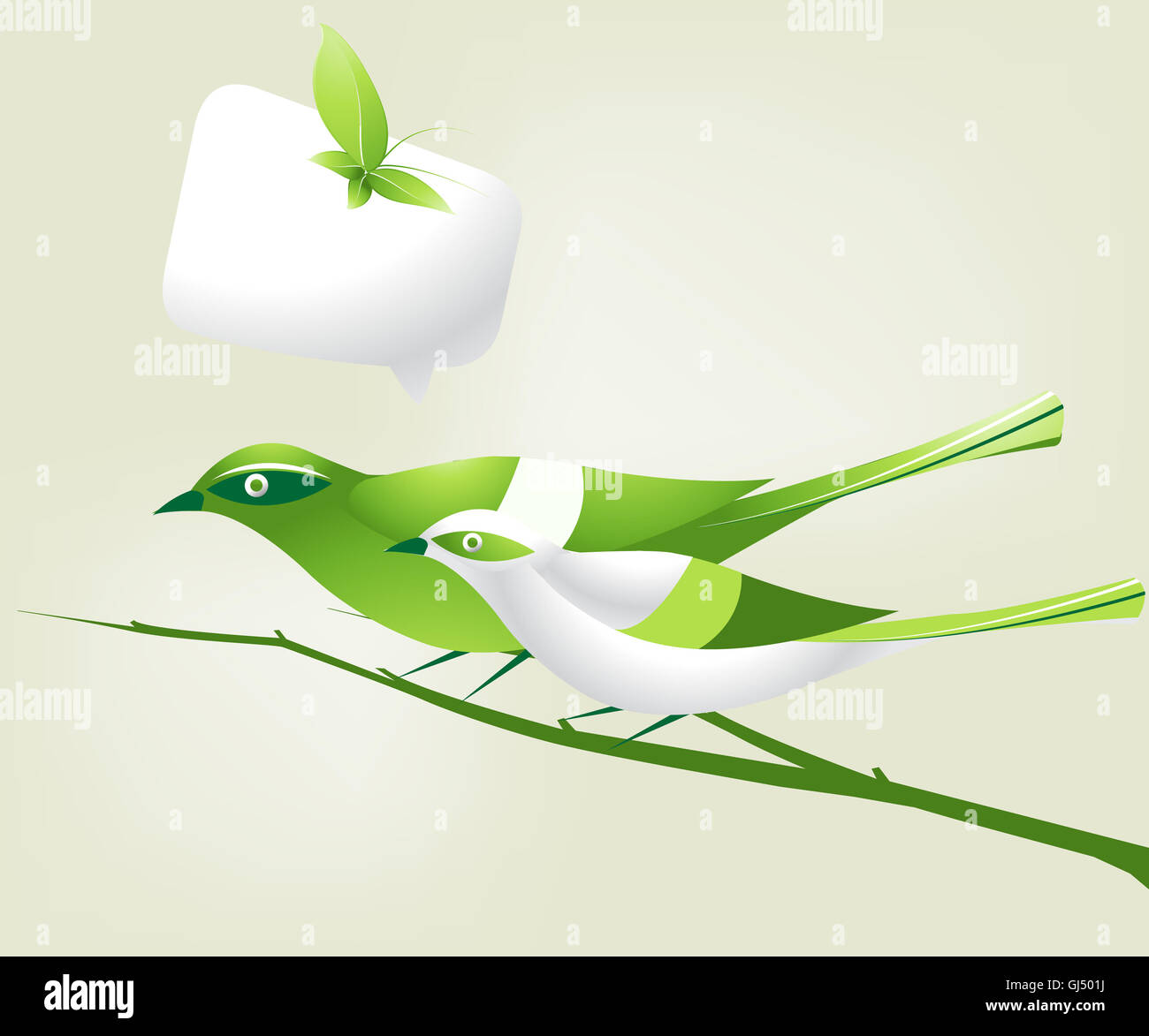 Concetto di ecologia Foto Stock