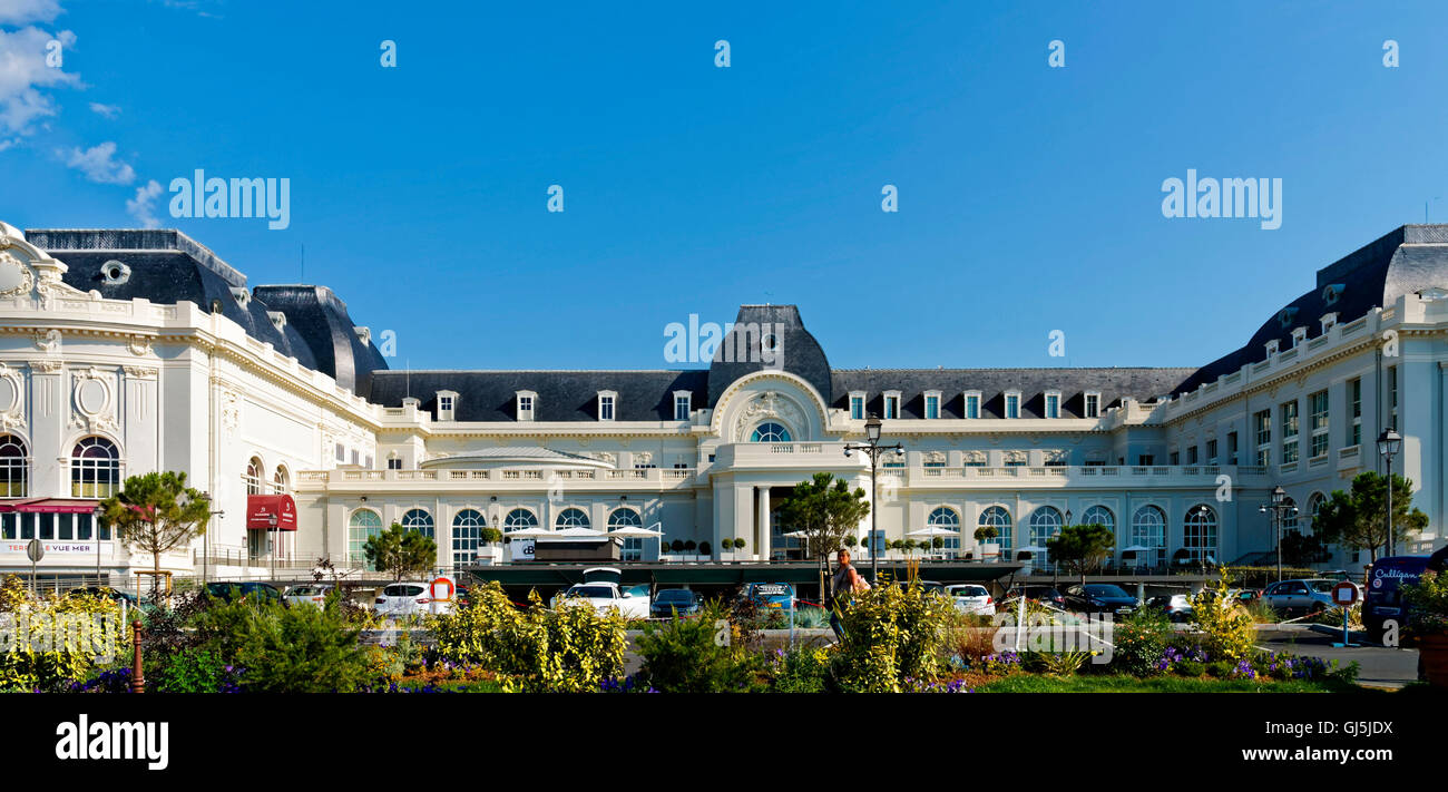 Casinò, Trouville, Deauville, Normandia, Francia Foto Stock