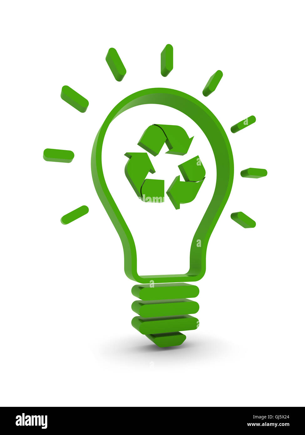 Idea di riciclaggio Foto Stock