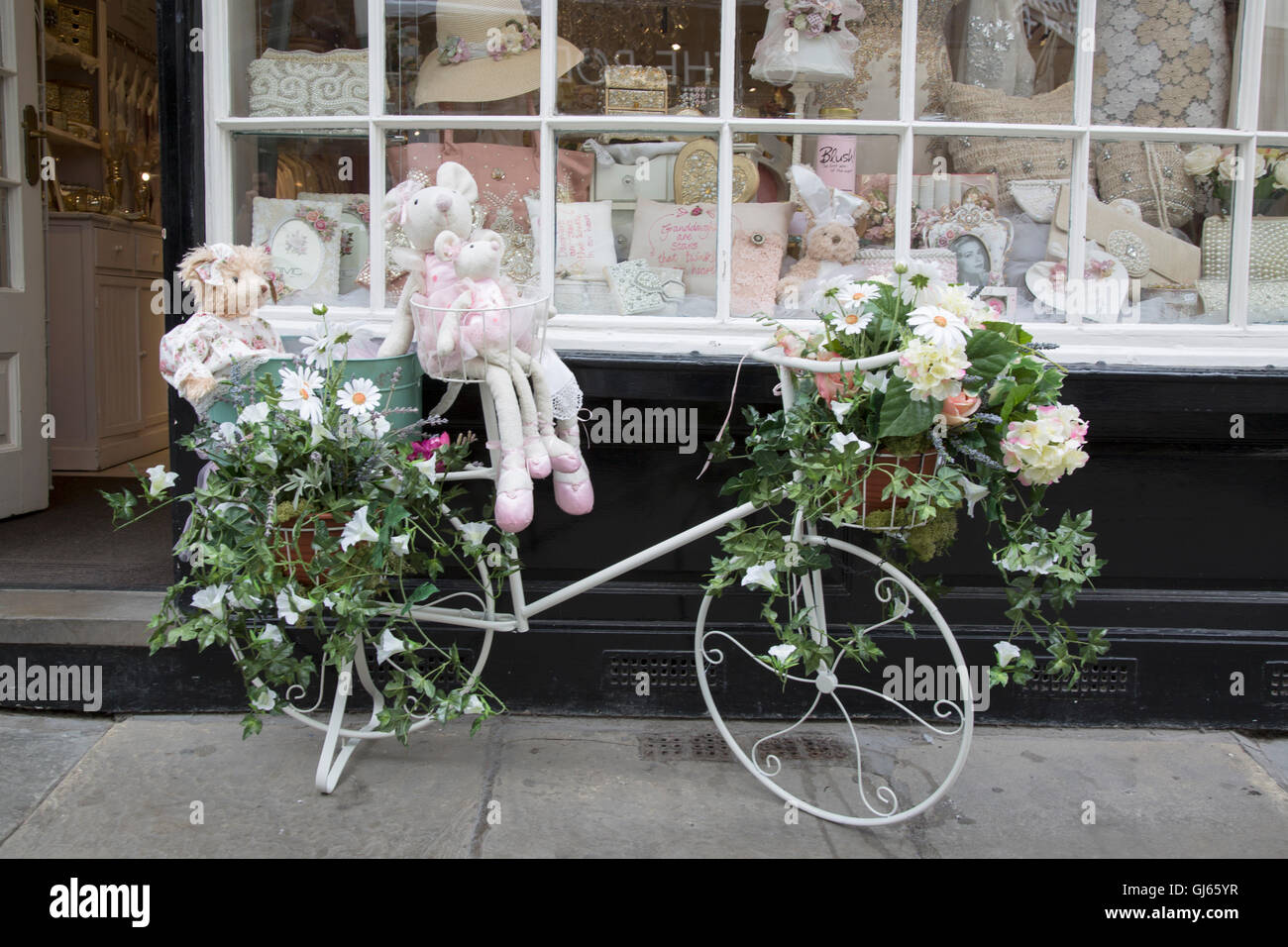 Molly Brown's Shop, Stonegate Street, York; Inghilterra; Regno Unito Foto Stock