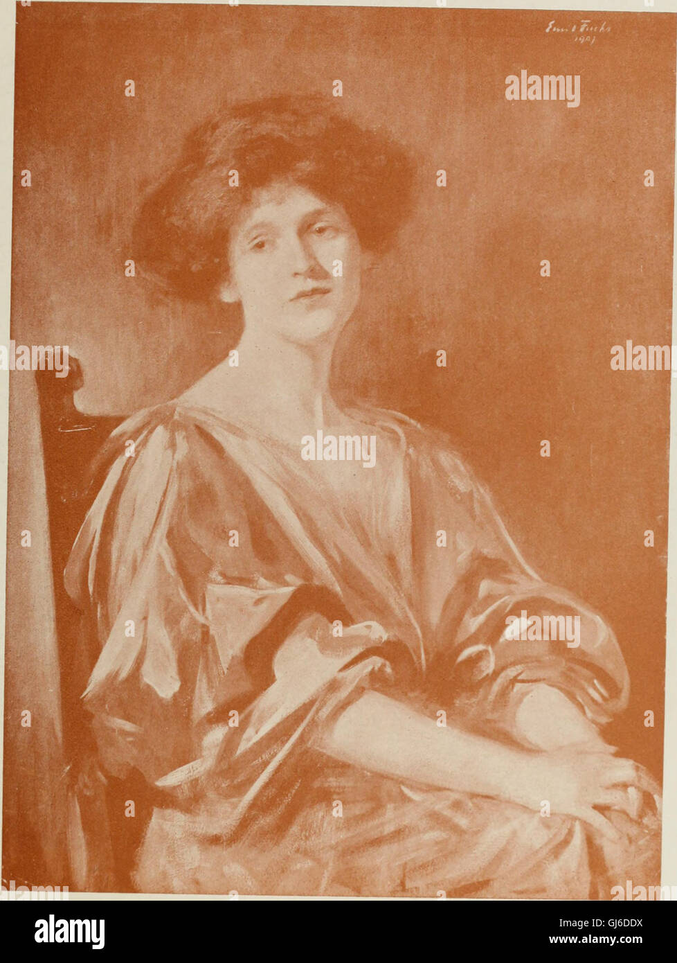 Studio internazionale di una rivista illustrata di belle e arte applicata (1908) Foto Stock