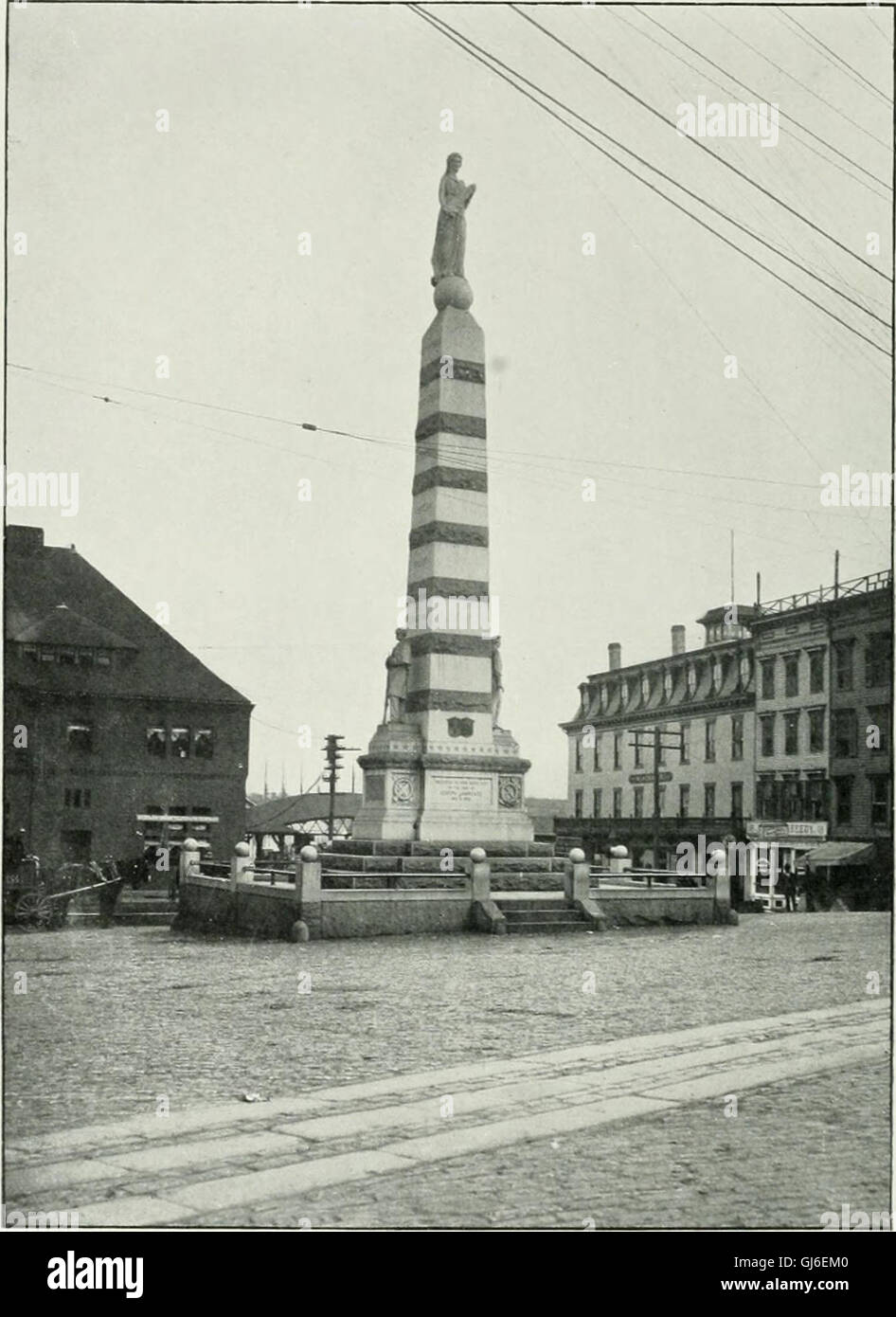 Il pittoresco nuova Londra e dintorni - Grofton, mistica, Montville, Waterford, all'inizio del ventesimo secolo (1901) Foto Stock