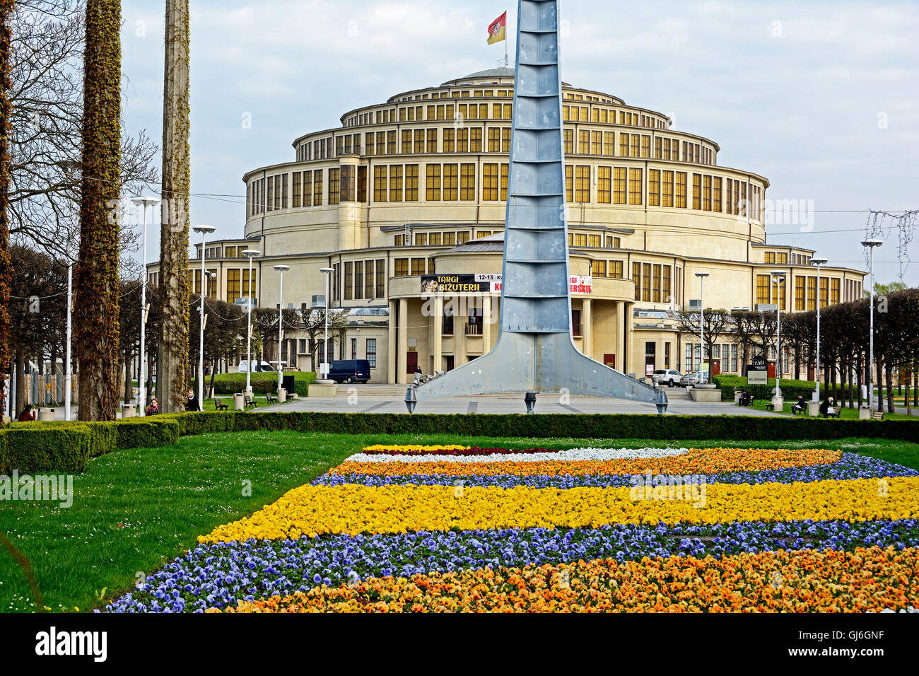La Polonia, Centennial Hall di Wroclaw Foto Stock