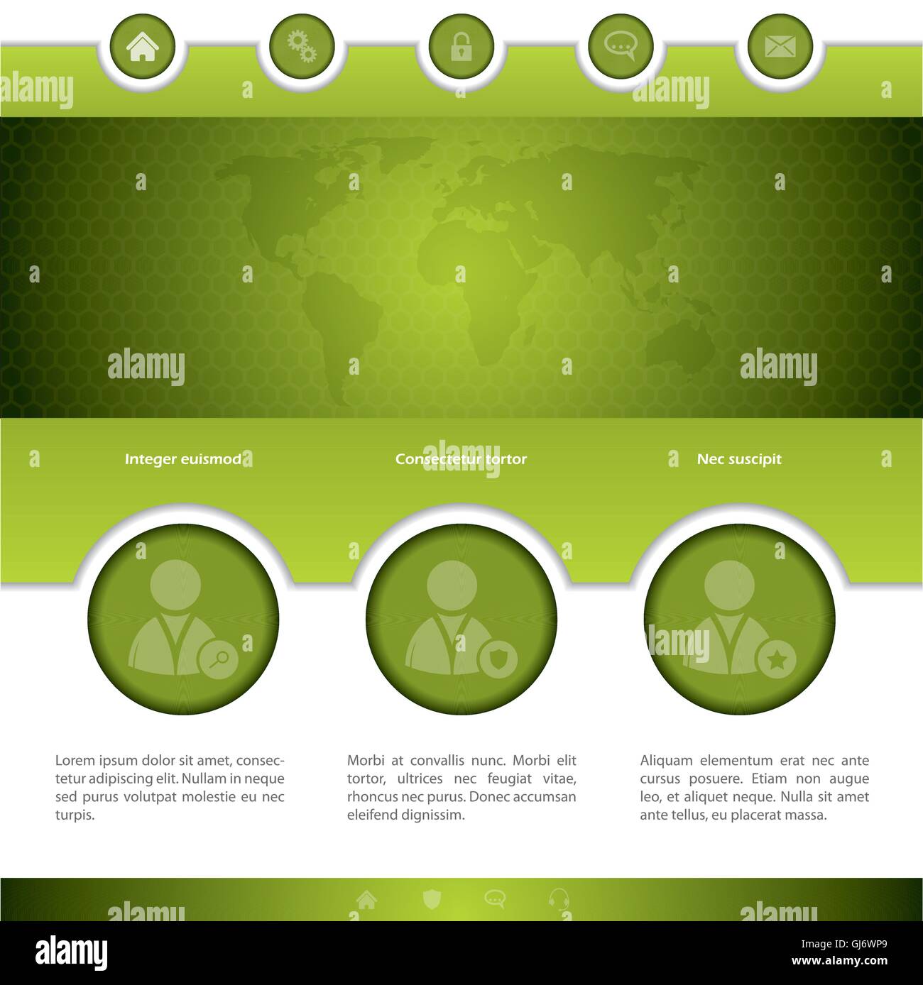 Social networking Web design Illustrazione Vettoriale