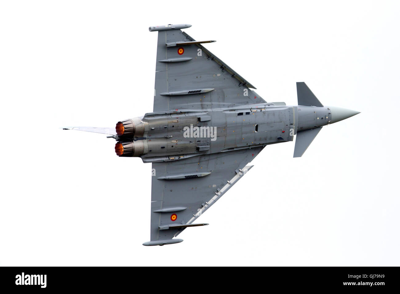 Spanish Air Force Eurofighter EF2000 al RIAT 2016, Royal International Air Tattoo Foto Stock