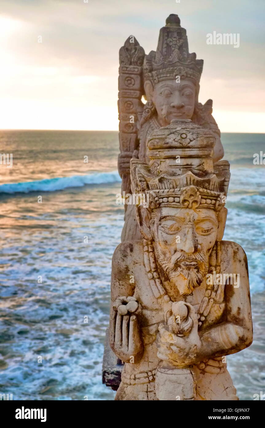 Statua Balinese scultura Foto Stock