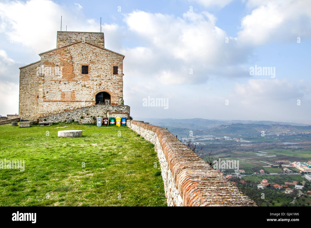 Verucchio - Rimini - Emilia Romagna - Italia travel Foto Stock