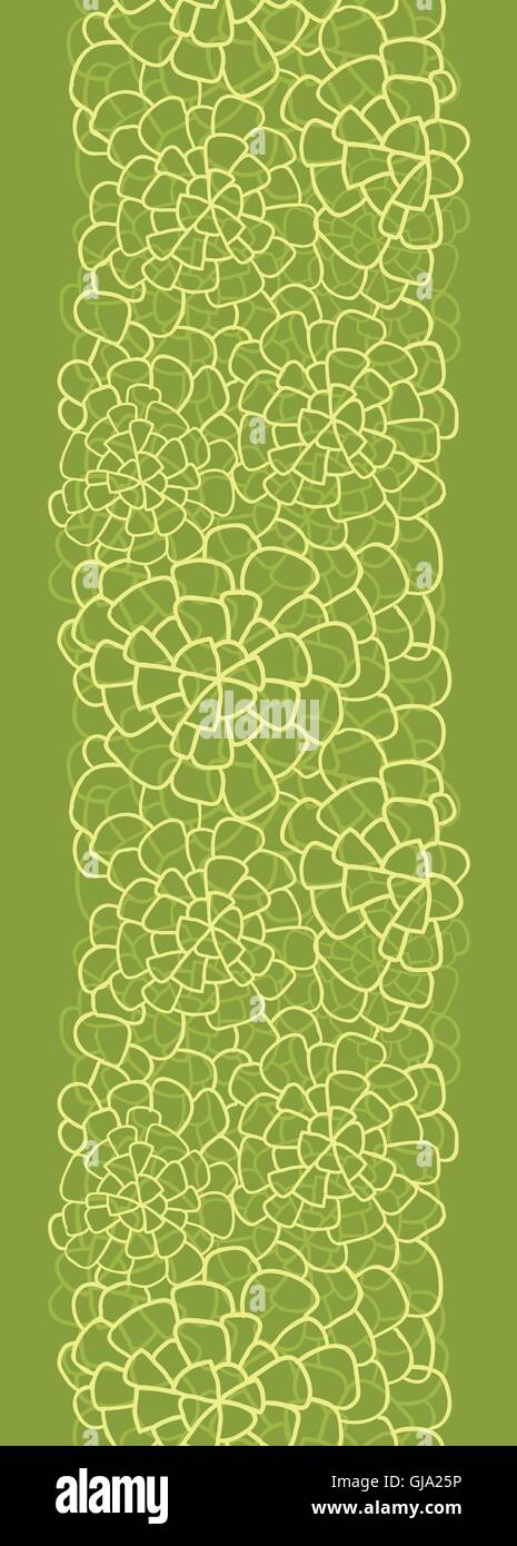 Abstract naturale verde verticale texture seamless sfondo pattern Illustrazione Vettoriale