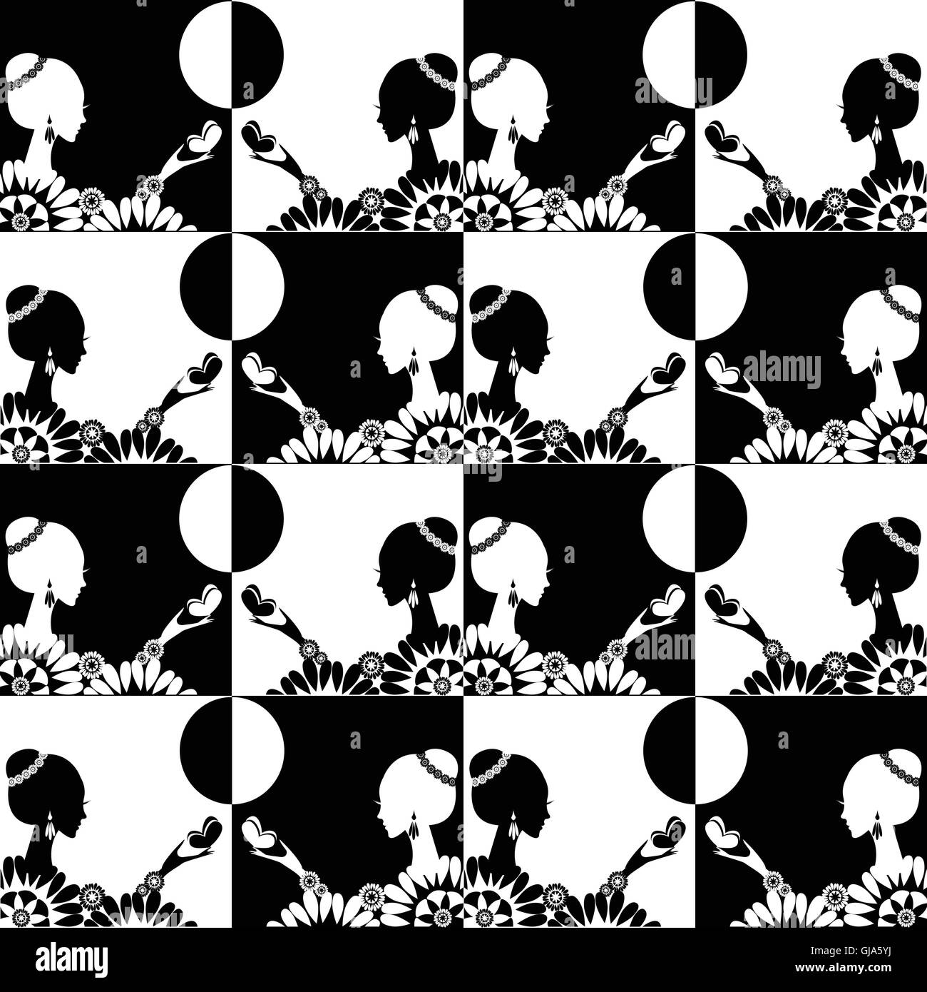 Modello senza giunture Illustrazione Vettoriale