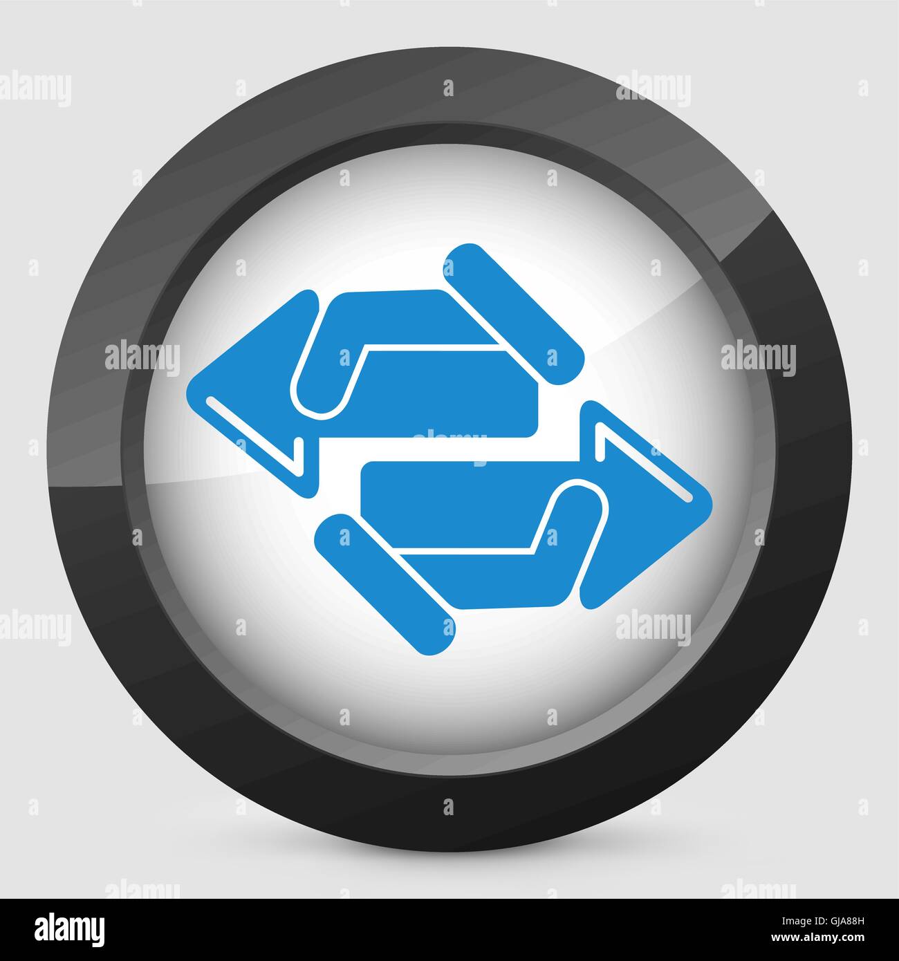 Icona di scambio Illustrazione Vettoriale