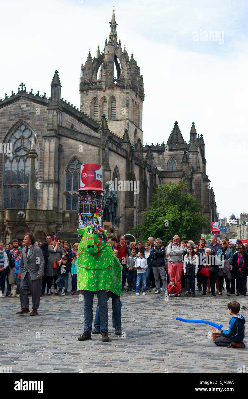 Edinburgh, Regno Unito. Edinburgh Fringe Festival. Foto Stock